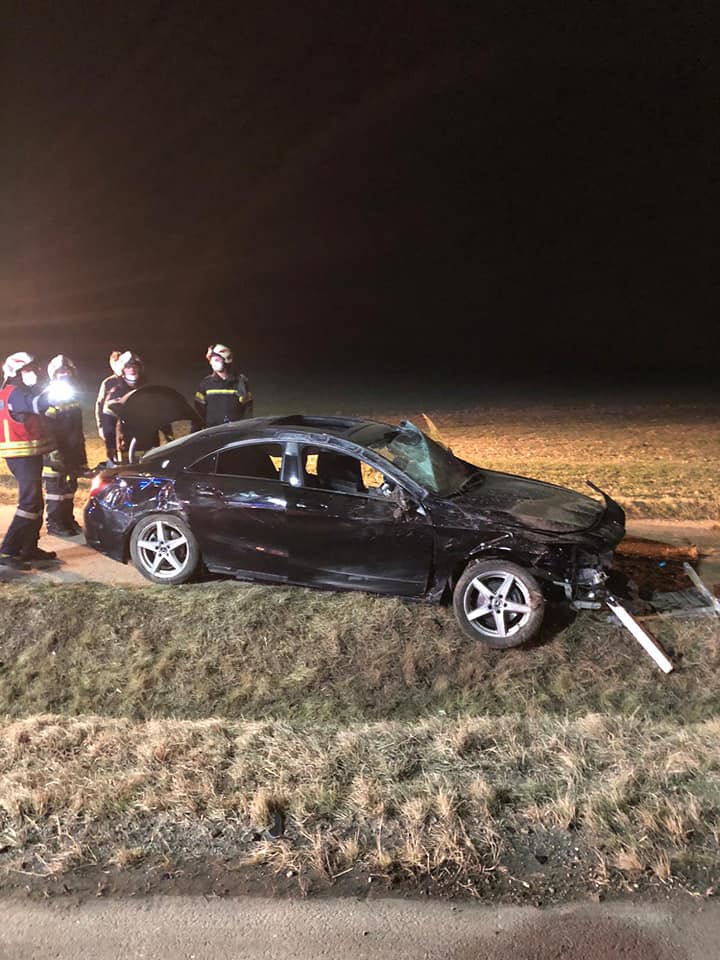 Verkehrsunfall auf der B37