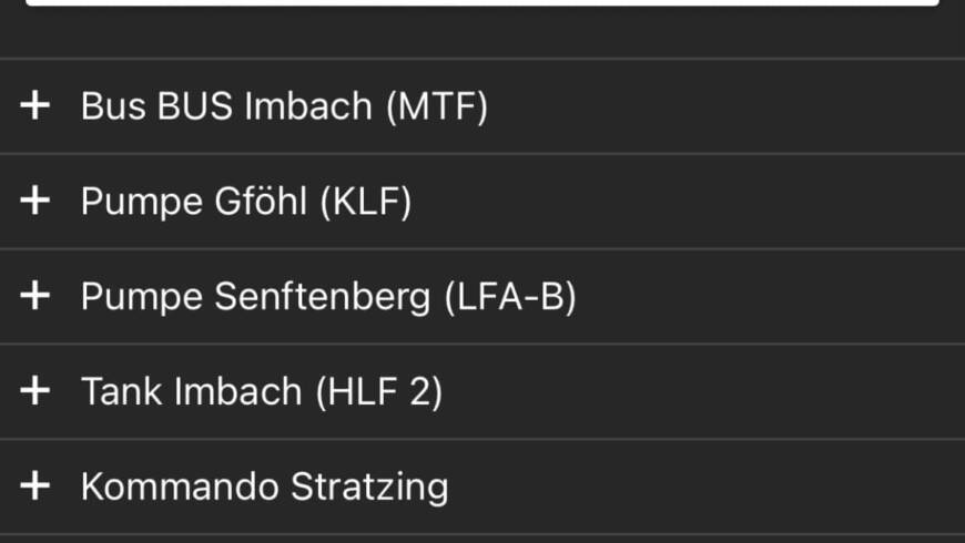 Menschenrettung, Forstunfall