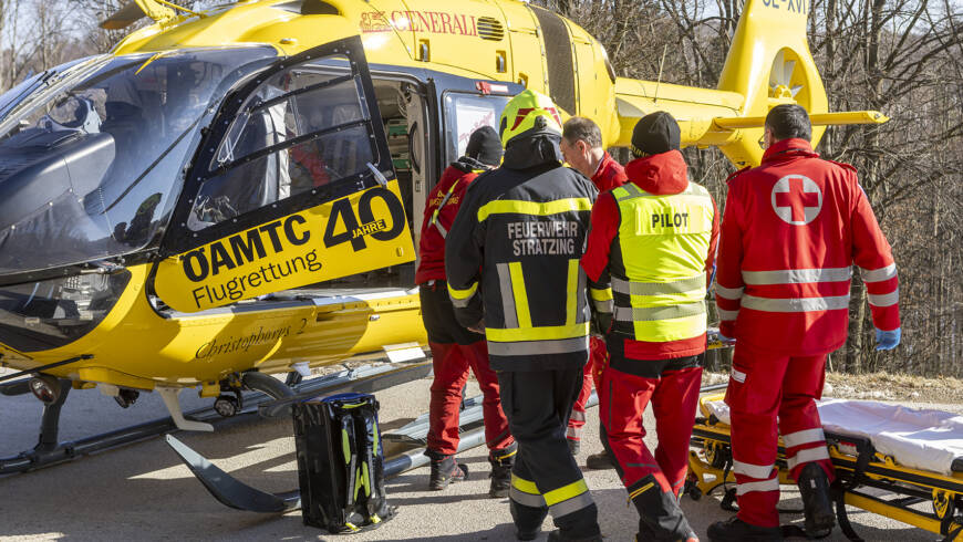T2 Verkehrsunfall Menschenrettung