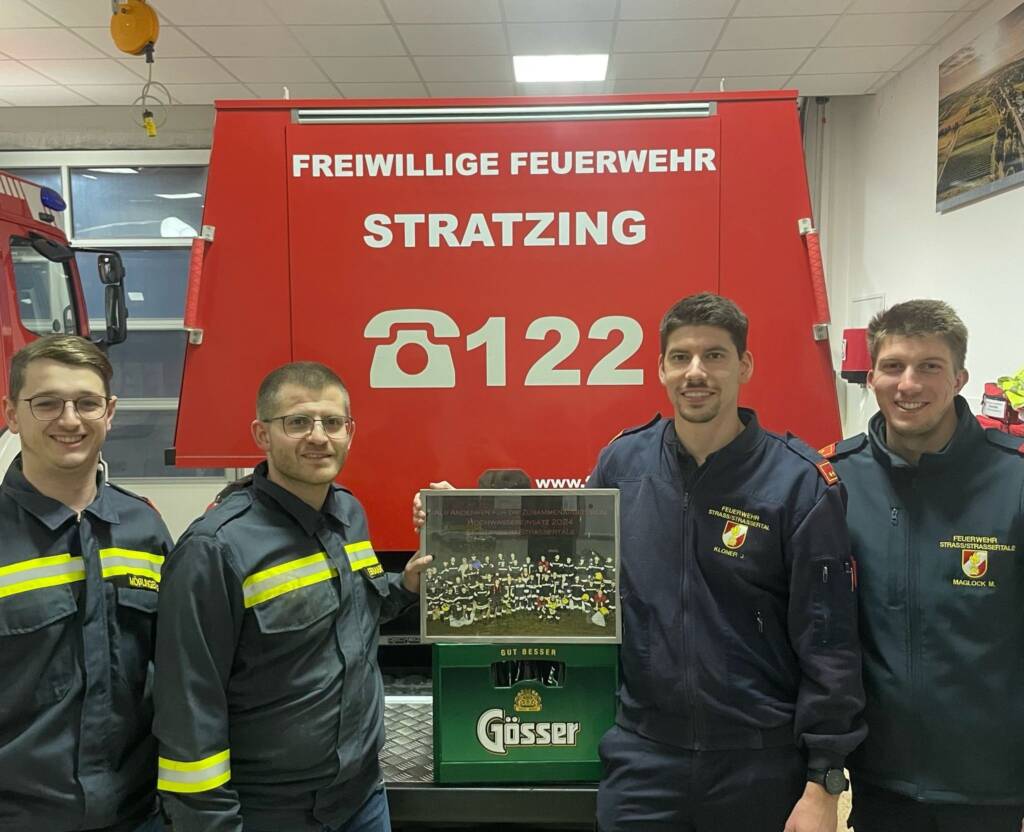Dankesbesuch der FF Strass