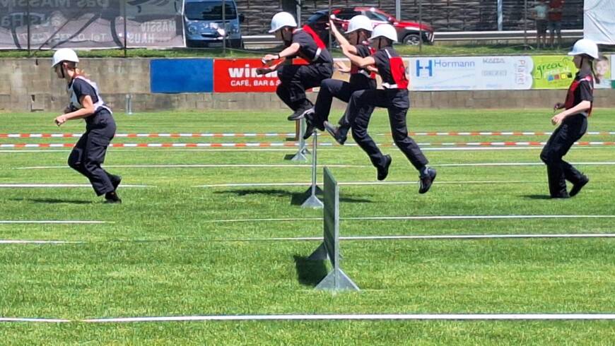 Bezirksfeuerwehrjugendleistungsbewerb in Hadersdorf