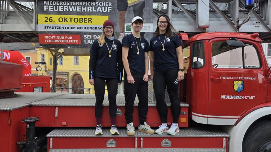 Teilnahme am NÖ Feuerwehrlauf in Neulengbach
