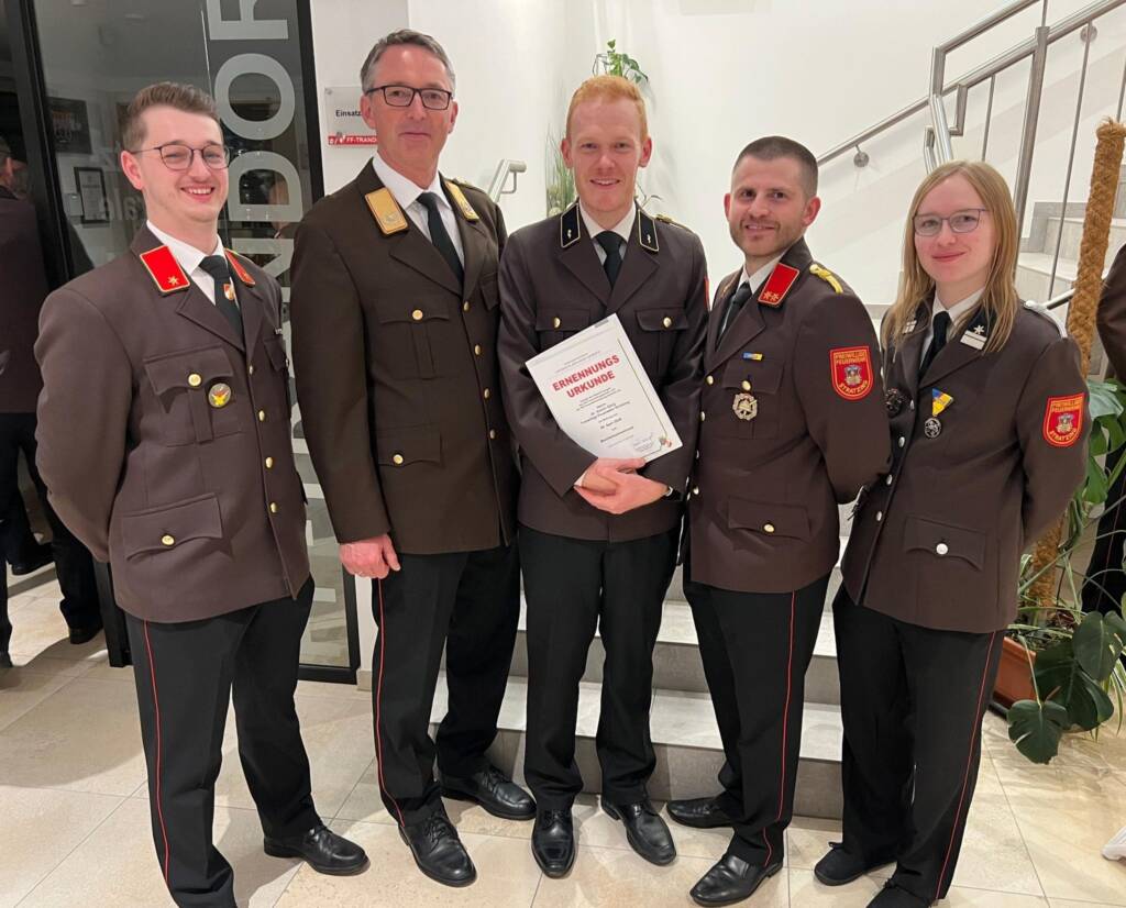 Bezirksfeuerwehrtag und Ernennung Bezirksfeuerwehrarzt Dr. Simon Görg